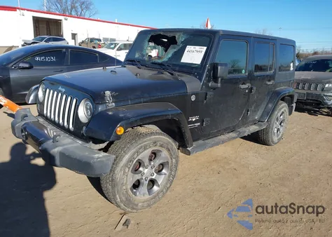 2018 Jeep Wrangler Jk Unlimited Sahara из США, поврежденный, VIN 1C4BJWEG1JL846880
